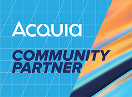 Acquia Community Partner ロゴ