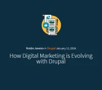 デジタル・マーケティングはDrupalと共にどのように進化しているか