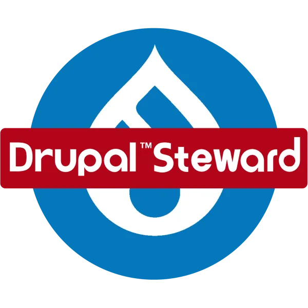 Drupal Steward ロゴ