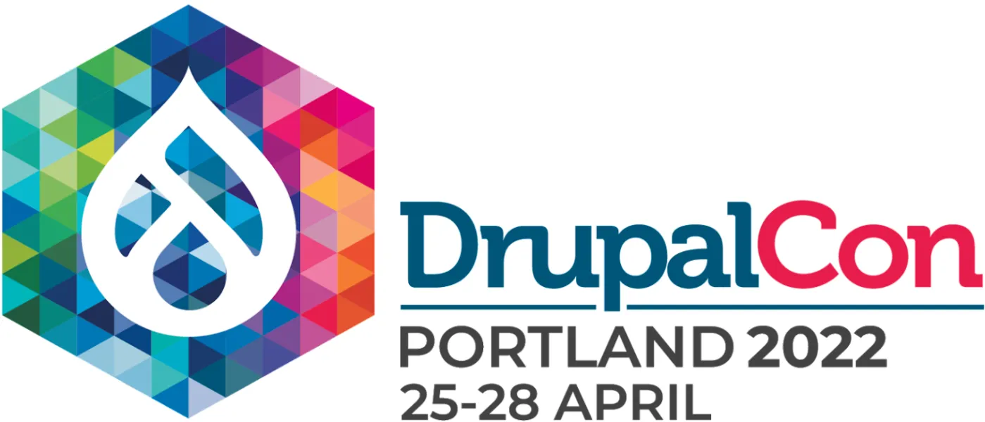 Drupalcon Portland 2022 ロゴ